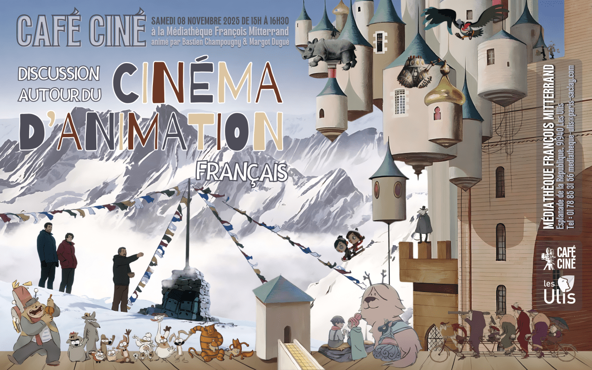 Annonce de date – Samedi 08 novembre – L&rsquo;histoire du cinéma d&rsquo;animation français – Les&nbsp;Ulis