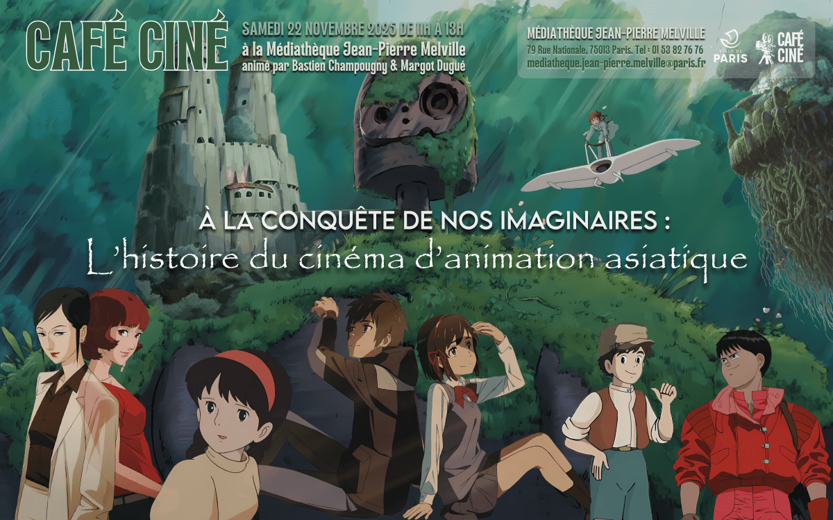 Annonce de date – Samedi 22 novembre – Le cinéma d&rsquo;animation asiatique –&nbsp;Paris
