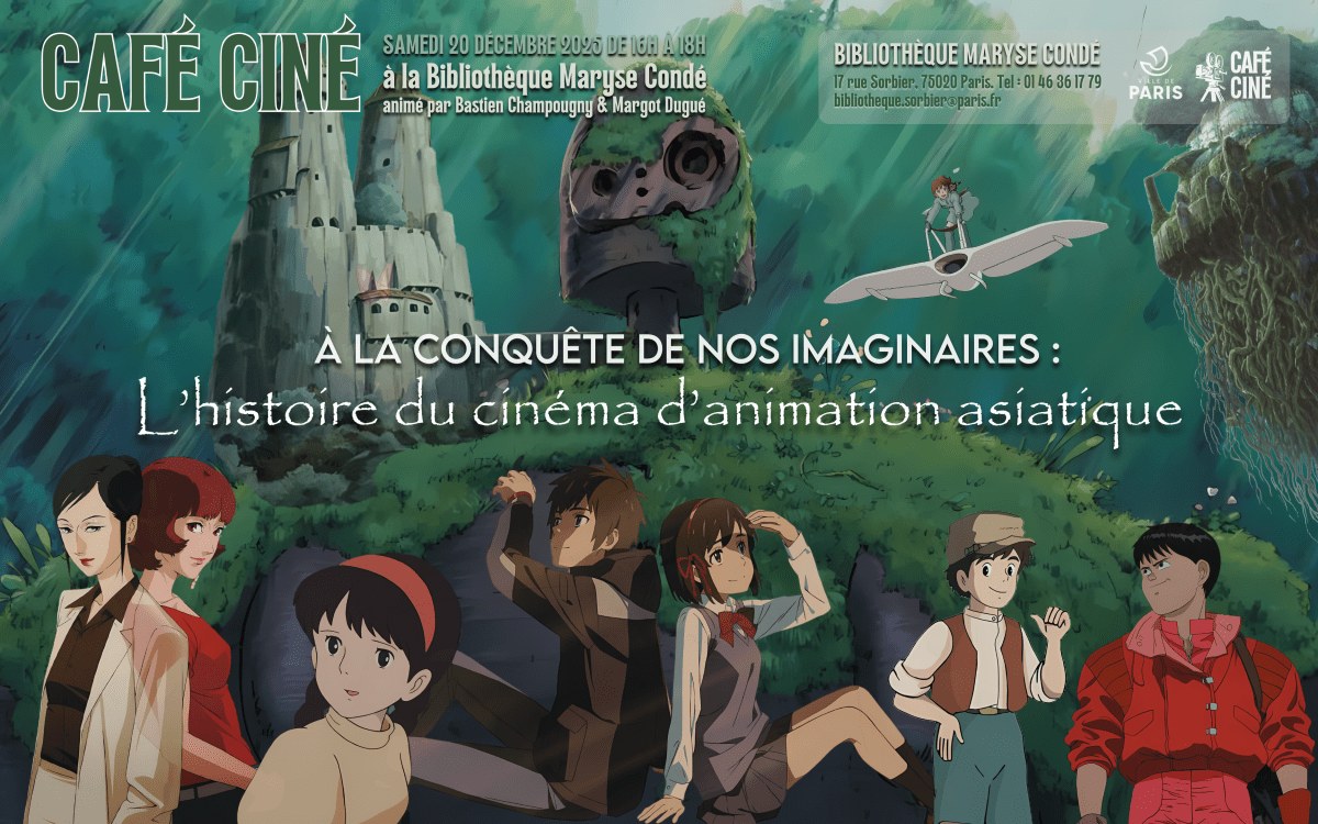 Annonce de date – Samedi 20 décembre – Le cinéma d&rsquo;animation asiatique –&nbsp;Paris
