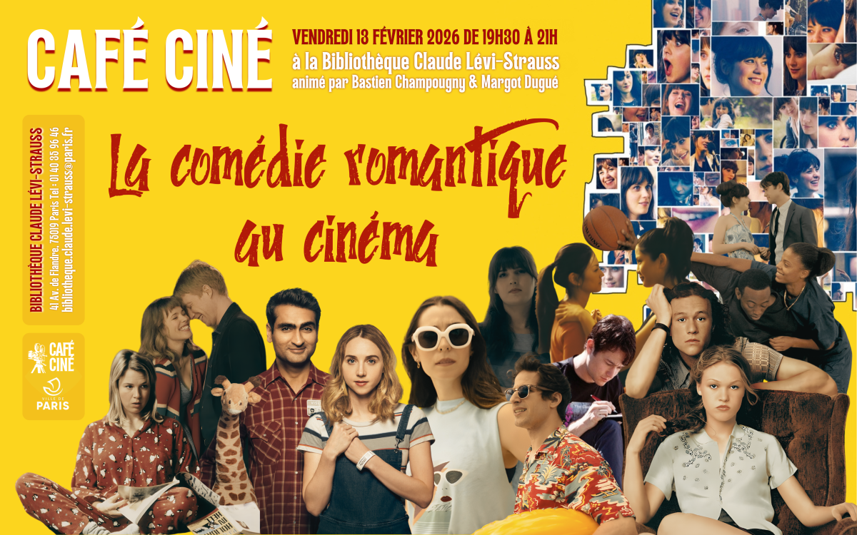 Annonce de date – Vendredi 13 février – La comédie romantique au cinéma –&nbsp;Paris