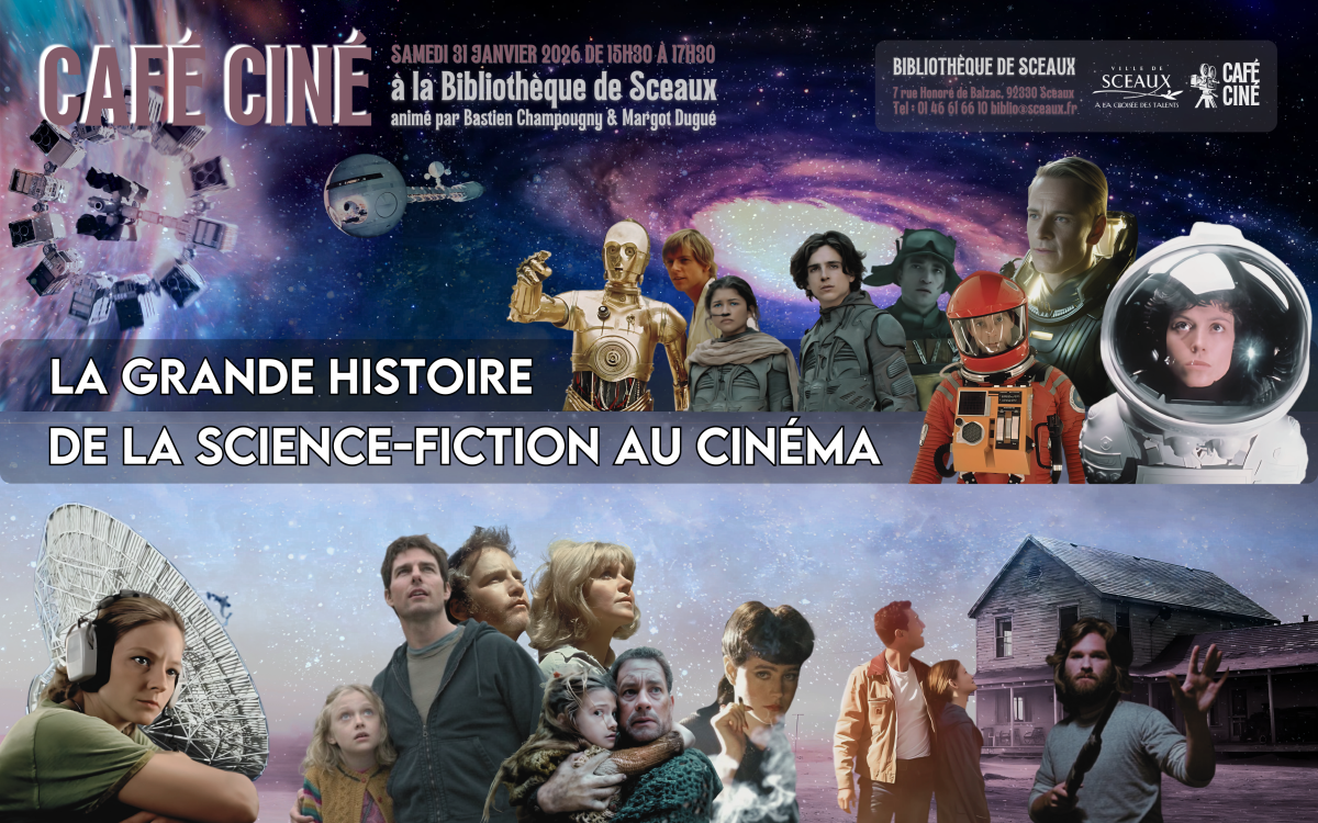 Annonce de date – Samedi 31 janvier – L’histoire de la science-fiction au cinéma –&nbsp;Sceaux